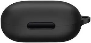 Soft Silicone  Covers for Space A40 Earphone Protective  Skin Holder High-Elastic Cover with Carabiner(Black)