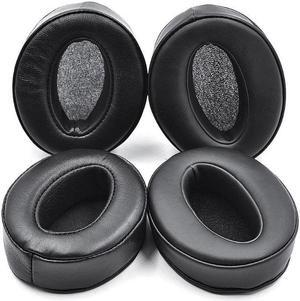 Leather Ear Pads Pillow Cover 1Pair Memory Foam Earpad Cushion Cover Replacement for HD 4.40 HD4.50 BTNC Earphone