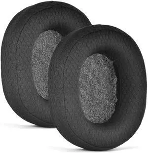 Soft and Durable Ear Pads Ear Cushions for H3 Wired,MDR-G300 Headphones Ear Cushions Earcups Accessories(3D football net)