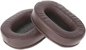 Elastic Protein Earpads Comfortable Earpads Cushion for ATH-MSR7 M50X Headset(brown)