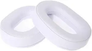 Elastic Protein Earpads Comfortable Earpads Cushion for ATH-MSR7 M50X Headset(White)