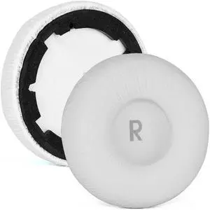 Ear Cushions Cover Cups Earmuffs Replacement for Tune600 Btnc Headphone Cushion(White)