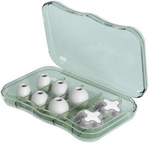 Silicone Sponge Sleeping Ear Plugs Portable Soundproof Earplugs Soft Foam(Gray)