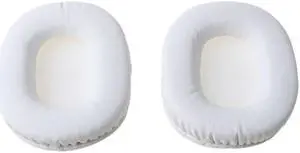 Replacement Ear Pads forATH SX1a M30X M40X M50X Arctis3/5/7Stereo Headset Cover(White)