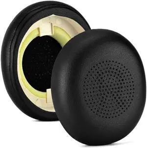 Durable Sponge Leather Material Ear Pads for 45h Earphone Memory Foam Earpads Elastic Earmuffs(Black)