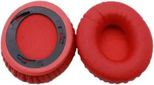 Noise Canceling Ear Pads for By Dre&Headphone Earpad 5x(Red)