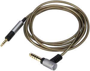 Detachable Flexible Gaming Headphone Cable 4.4mm Noise Canceling Headset for HD598/se HD518 HD558 HD569 579 599