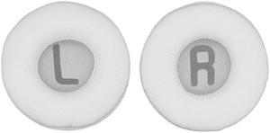 1 Pair Replacement Foam Ear Pads Cushion Cover for Tune600 T500BT T450 T450BT(White)