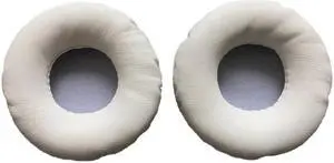 1 Pair Ear Pads Cushion Cover Easy installation Ear Pads Cushion for K420 K430 LE-K416P Y30 K404(White)