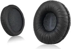 Soft Ear Pads Foam Cushions 1 Pair for WH-CH500  ZX330BT 310 110  V250 Headset Replacement Comfortable Cover(Black)