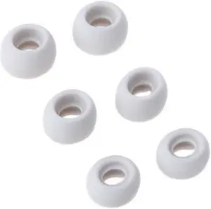 Silicone Eartips Eargels Earpads Ear Tips Bud Compatible for Sam-sung-Galaxy Buds  Sport Headphones(Silver)