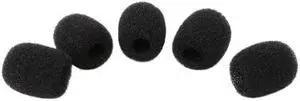 5 Pack Thick Handheld Stage Microphones Windscreen Foam Mics Small Round Cover
