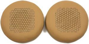 Earmuffs Breathable Leather Ear Muffs Accessories for DUET-BT Repalcement Repair(Yellow)