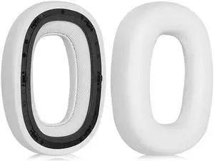 Ear Pads Sleeves for Bowers&Wilkins Px8 Headphone Noise Isolation Ear Cushions(White)