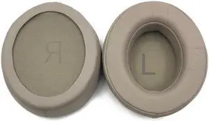 1Pair Earpads Ear Pads Cushion Earmuffs for Senn-heiser--3  Headphones, Headset Accessories(Protein skin)
(Golden)