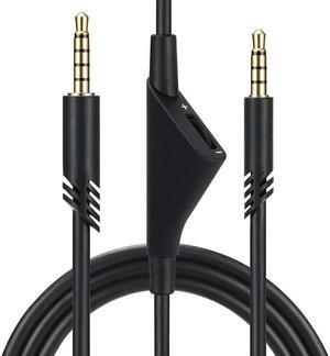 Replacement  Cable Wire for A10 A30 A40 A40TR Headphones Extension Cord with Mute Volume Control Function