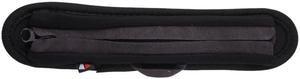 Thicken Zipper Headphone Enclosed Headband Cover for Headphone Ear Cushions(large)
(Black)