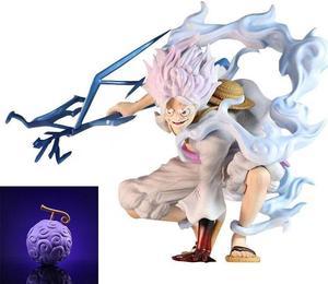 One Piece Lightning effects Luffy Devil Nut Gear 5 Anime Figure Sun God Nika PVC Action Statue Model Doll Toys for Gift
