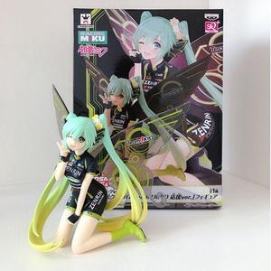 14CM Butterfly Hatsune Miku Figure PVC Action Figures Anime Japaense Colletible Model Birthday Gift Items(With Retail Box)