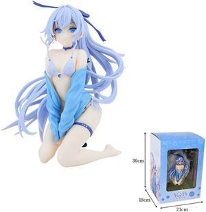 Anime Gods Blessing on This Wonderful World Swimwear 15CM PVC Figure Adult Toys Japan Collectible DollsWith Retail Box