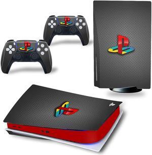 PS5 Disk Edition Skin Sticker Decal for PS5Disc Console and 2 Controllers PS5 Skin Sticker Vinyl(TN-PS5Disk-0392)