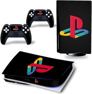 PS5 Disk Edition Skin Sticker Decal for PS5Disc Console and 2 Controllers PS5 Skin Sticker Vinyl(TN-PS5Disk-1761)