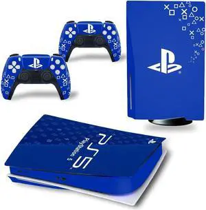 PS5 Disk Edition Skin Sticker Decal for PS5Disc Console and 2 Controllers PS5 Skin Sticker Vinyl(TN-PS5Disk-0391)