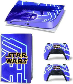 Star Wars Vinyl Skin Sticker For PS5Digital PS5 PS 5 Game Console Game Handle Full Protective Film(TN-PS5Digital-4415)