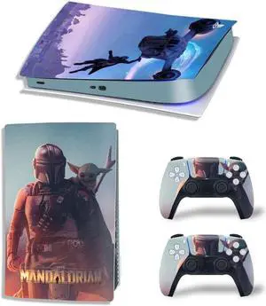 Star Wars Vinyl Skin Sticker For PS5Digital PS5 PS 5 Game Console Game Handle Full Protective Film(TN-PS5Digital-4420)