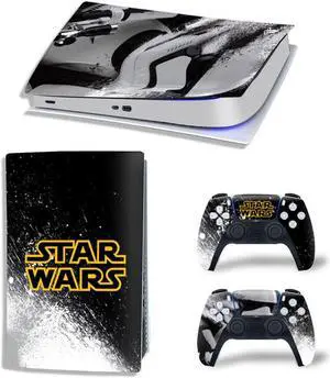 Star Wars Vinyl Skin Sticker For PS5Digital PS5 PS 5 Game Console Game Handle Full Protective Film(TN-PS5Digital-4416)