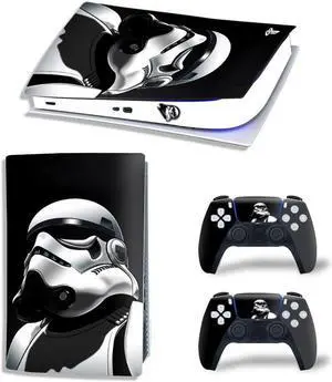 Star Wars Vinyl Skin Sticker For PS5Digital PS5 PS 5 Game Console Game Handle Full Protective Film(TN-PS5Digital-0040)