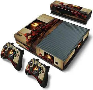 Deadpool Printing Skin Sticker Game Console Protective Film For One Gamepad Decal Full Coverage Capa Para(TN-One-0675)