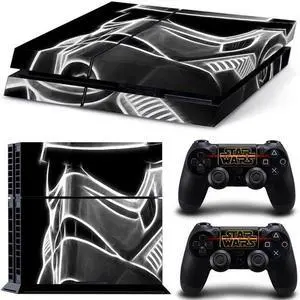 Deadpool Star Wars Vinyl Game Console Skin Sticker for PS4  Controller GamePad Protective Film(TN-PS4-2653)