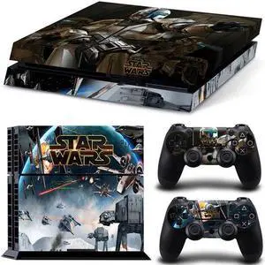 Deadpool Star Wars Vinyl Game Console Skin Sticker for PS4  Controller GamePad Protective Film(TN-PS4-2658)