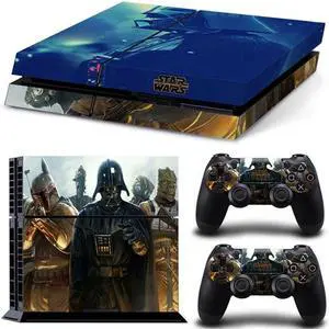 Deadpool Star Wars Vinyl Game Console Skin Sticker for PS4  Controller GamePad Protective Film(TN-PS4-2660)