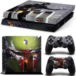 Deadpool Star Wars Vinyl Game Console Skin Sticker for PS4  Controller GamePad Protective Film(TN-PS4-2662)