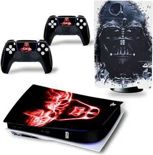 Star Wars Skin Sticker For PS5Disk PS5 Dick Game Console Game Handle Full Protective Film(TN-PS5Disk-4435)
