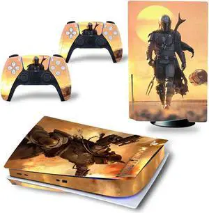 Star Wars Skin Sticker For PS5Disk PS5 Dick Game Console Game Handle Full Protective Film(TN-PS5Disk-4434)
