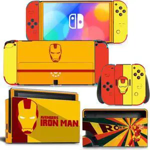 Avengers Alliance Series Skin Sticker Sticker Switch Console Controller Docking Skin Vinyl(1561)