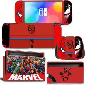 Avengers Alliance Series Skin Sticker Sticker Switch Console Controller Docking Skin Vinyl(1563)