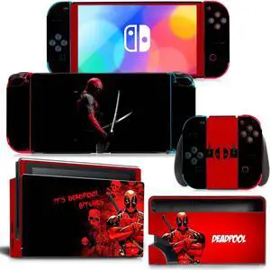 Avengers Alliance Series Skin Sticker Sticker Switch Console Controller Docking Skin Vinyl(1571)