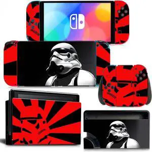 Star Wars Vinyl Skin Protection Sticker For Switch NSProtective Case Cartoon Capa Para Handle Stickers(2132)