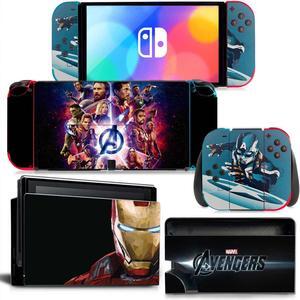Avengers Alliance Series Skin Sticker Sticker Switch Console Controller Docking Skin Vinyl(1572)