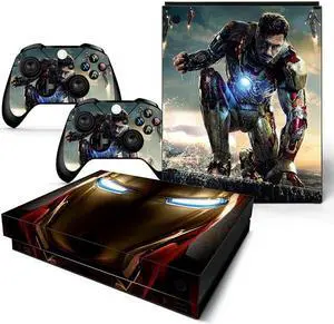 Game console skin stickers 2-piece game pad protective film(TN-XBONEX-1171)