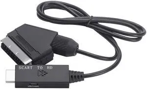 To SCART Converter Cable High Definition Adapter Cable 1080P /720p  Output Resolution