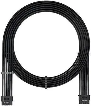 GPU 16Pin to 16Pin (12+4pin ) Power Supply Cable PCIE5.0 For RTX4090Ti Video Card Graphics Card ATX3.0 Cable 16AWG 600W(Black)