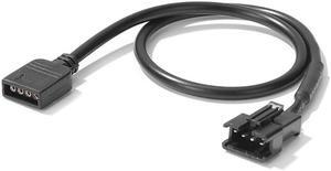 30cm Motherboard RGB Adapter Conversion Cable 5V 3Pin/12V 4Pin RGB Led Strip Light for PC Computer LED Light Strip Line(4P female)