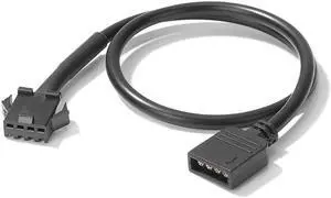 30cm Motherboard RGB Adapter Conversion Cable 5V 3Pin/12V 4Pin RGB Led Strip Light for PC Computer LED Light Strip Line(4P male)
