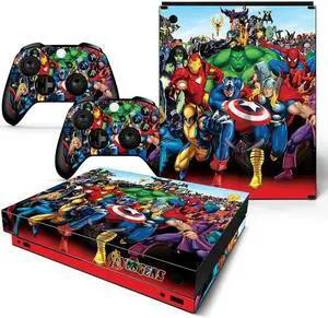 Game console skin stickers 2-piece game pad protective film(TN-XBONEX-1178)