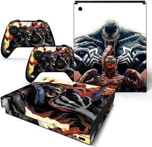 Venom  Vinyl Game Console Skin Sticker For One X OneX Cartoon  2 Gamepad Protective Film Capa(TN-XBONEX-5126)
